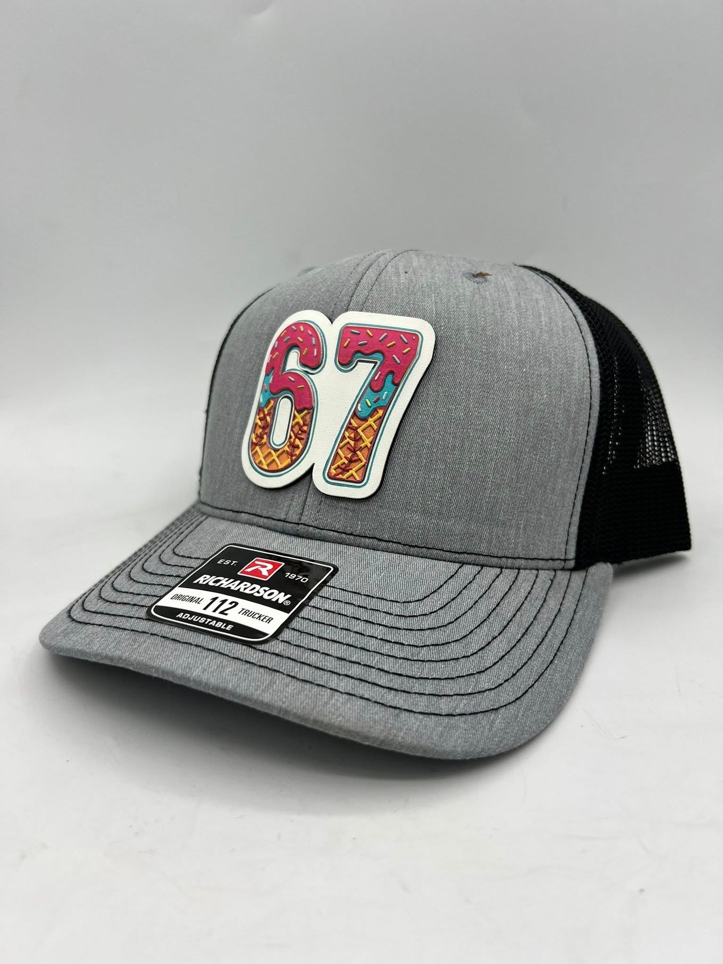 Viral '67' Baseball Drip Hat